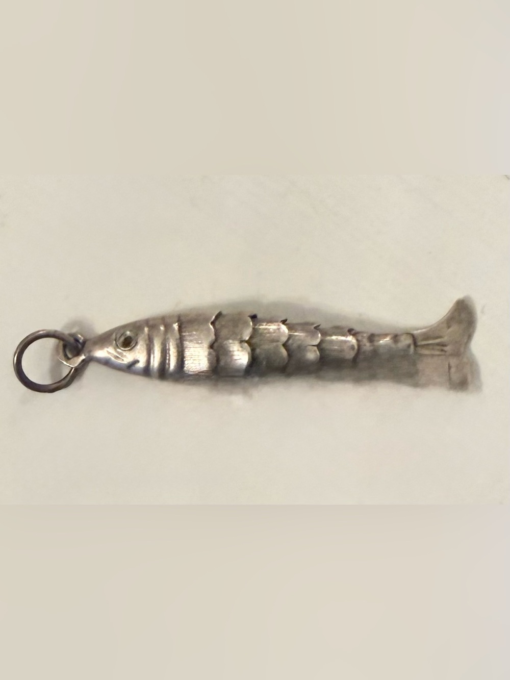 Portuguese Silver Fish Pendent